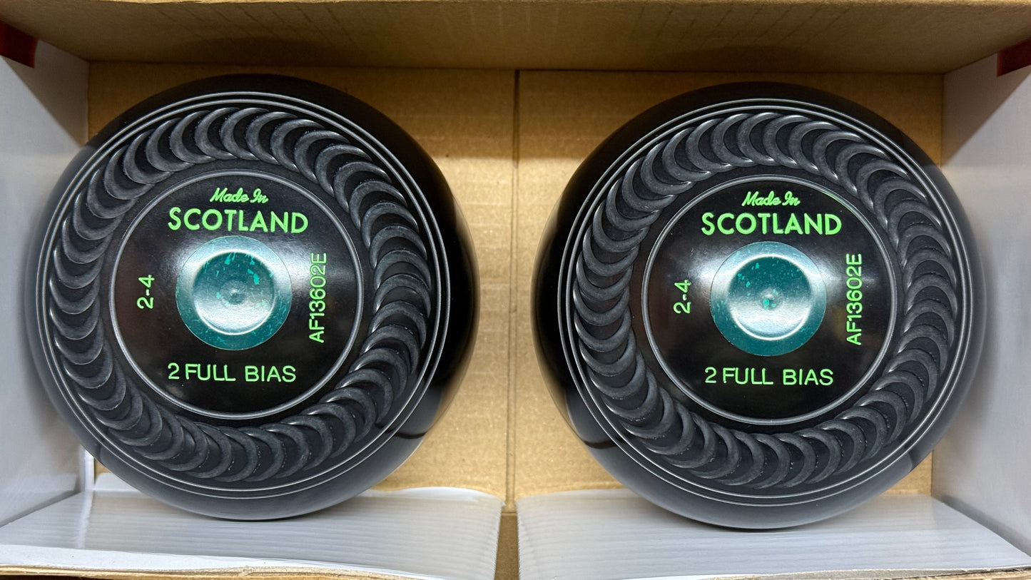 Taylor Grippa - 2lb 4oz (Standard) - Black (Green Spk. Mounts) - 2 Full Bias