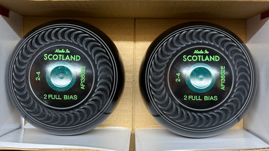 Taylor Grippa - 2lb 4oz (Standard) - Black (Green Spk. Mounts) - 2 Full Bias