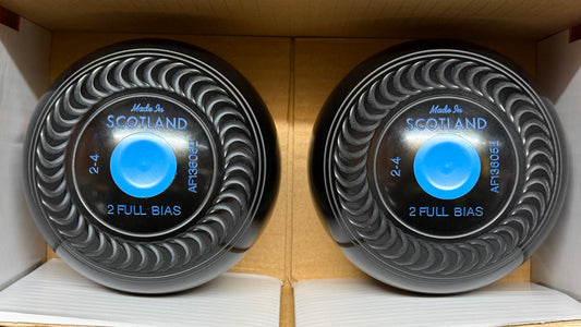 Taylor Grippa - 2lb 4oz (Standard) - Black (Blue Mounts) - 2 Full Bias