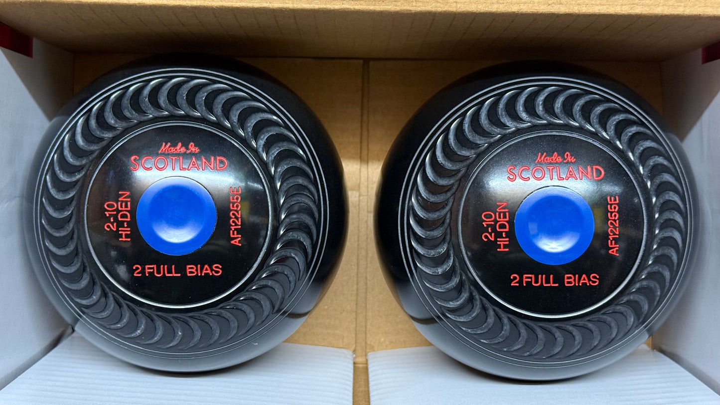 Taylor Grippa - 2lb 10oz (High Density) - Black (Dark Blue Mounts) - 2 Full Bias