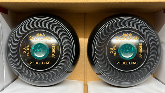 Taylor Grippa - 2lb 8oz (High Density) - Black (Green Spk. Mounts) - 2 Full Bias