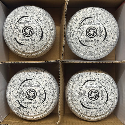 Taylor Blaze - Size 00 - White Steel (Black Rings) - WB35 Stamp