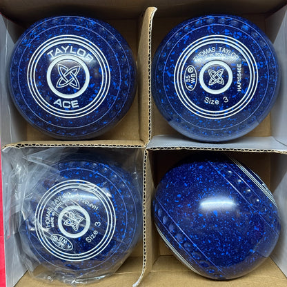 Taylor Ace - Size 3 - Ink Blue (White Rings) - WB35 Stamp