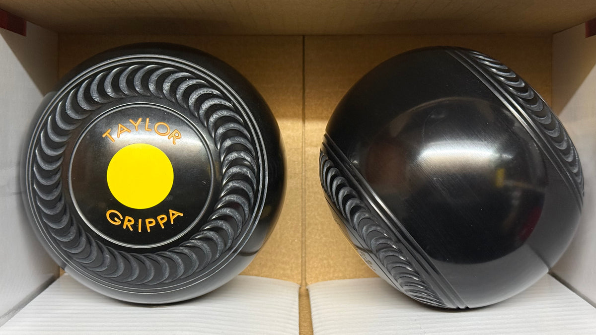 Taylor Grippa - 2lb 6oz (High Density) - Black (Yellow Mounts) - 2 Full Bias (MARKED)