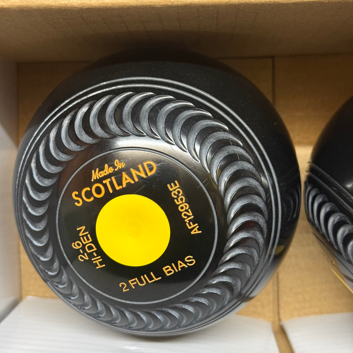 Taylor Grippa - 2lb 6oz (High Density) - Black (Yellow Mounts) - 2 Full Bias (MARKED)