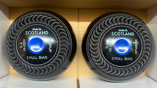 Taylor Grippa - 2lb 4oz (High Density) - Black (Dark Blue Spk. Mounts) - 2 Full Bias
