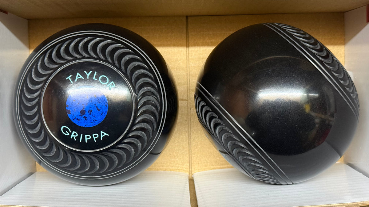 Taylor Grippa - 2lb 4oz (High Density) - Black (Dark Blue Spk. Mounts) - 2 Full Bias
