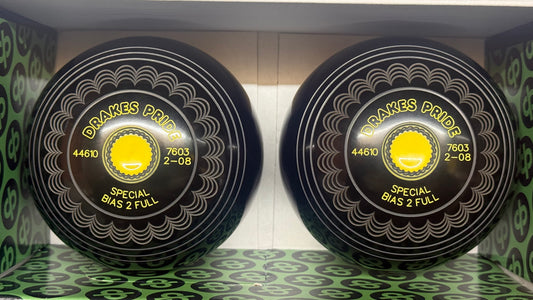 Drakes Pride Special - 2lb 8oz - Black (Yellow Mounts) - 2 Full Bias
