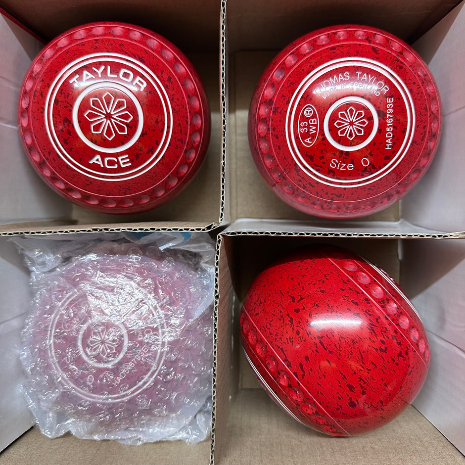 New Taylor Flat Green Bowls Second Hand Bowls