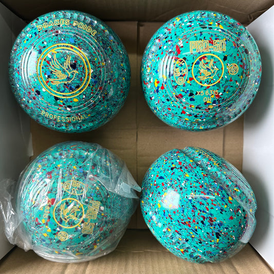 Drakes Pride PRO-50 - Size 0H - Mint Harlequin (Yellow Rings) - WB33 Stamp