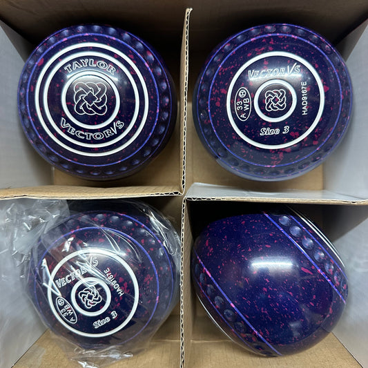 Taylor Vector VS - Size 3 - Dark Blue/Magenta (White Rings) - WB33 Stamp