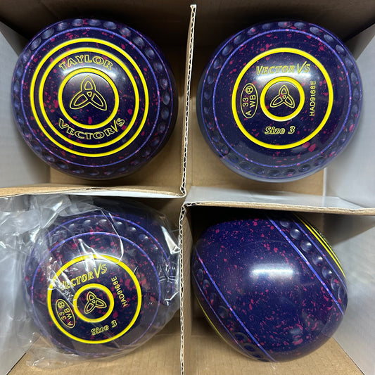 Taylor Vector VS - Size 3 - Dark Blue/Magenta (Yellow Rings) - WB33 Stamp