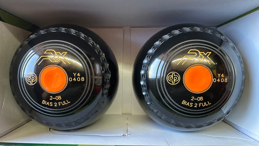 Drakes Pride RX - 2lb 8oz - Black (Orange Mounts) - 2 Full Bias