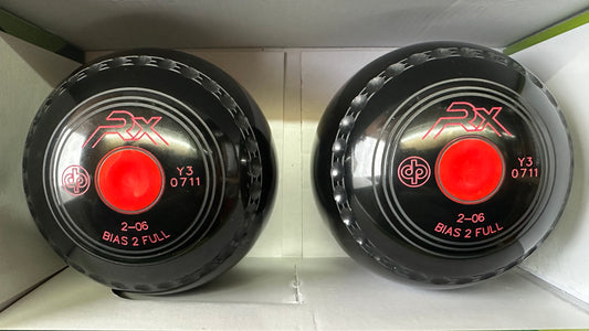 Drakes Pride RX - 2lb 6oz - Black (Red Mounts) - 2 Full Bias