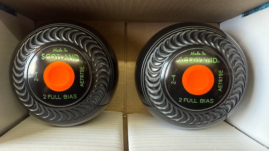 Taylor Grippa - 2lb 4oz (Standard) - Black (Orange Mounts) - 2 Full Bias