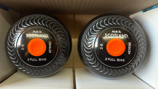 Taylor Grippa - 2lb 8oz (Standard) - Black (Orange Mounts) - 2 Full Bias