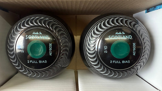 Taylor Grippa - 2lb 10oz (Standard) - Black (Green Mounts) - 2 Full Bias