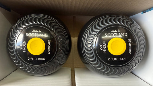 Taylor Grippa - 2lb 10oz (High Density) - Black (Yellow Mounts) - 2 Full Bias