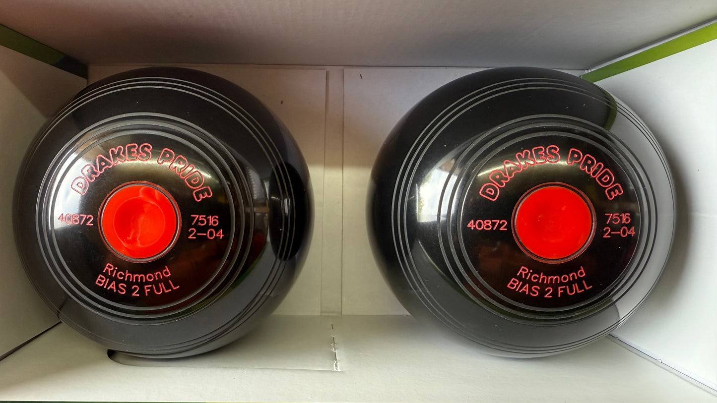 Drakes Pride Richmond - 2lb 4oz - Black (Red Mounts) - 2 Full Bias