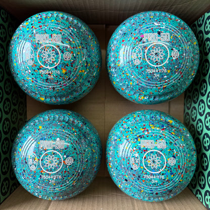 Drakes Pride PRO-50 - Size 3H - Mint Harlequin (White Rings) - WB34 Stamp