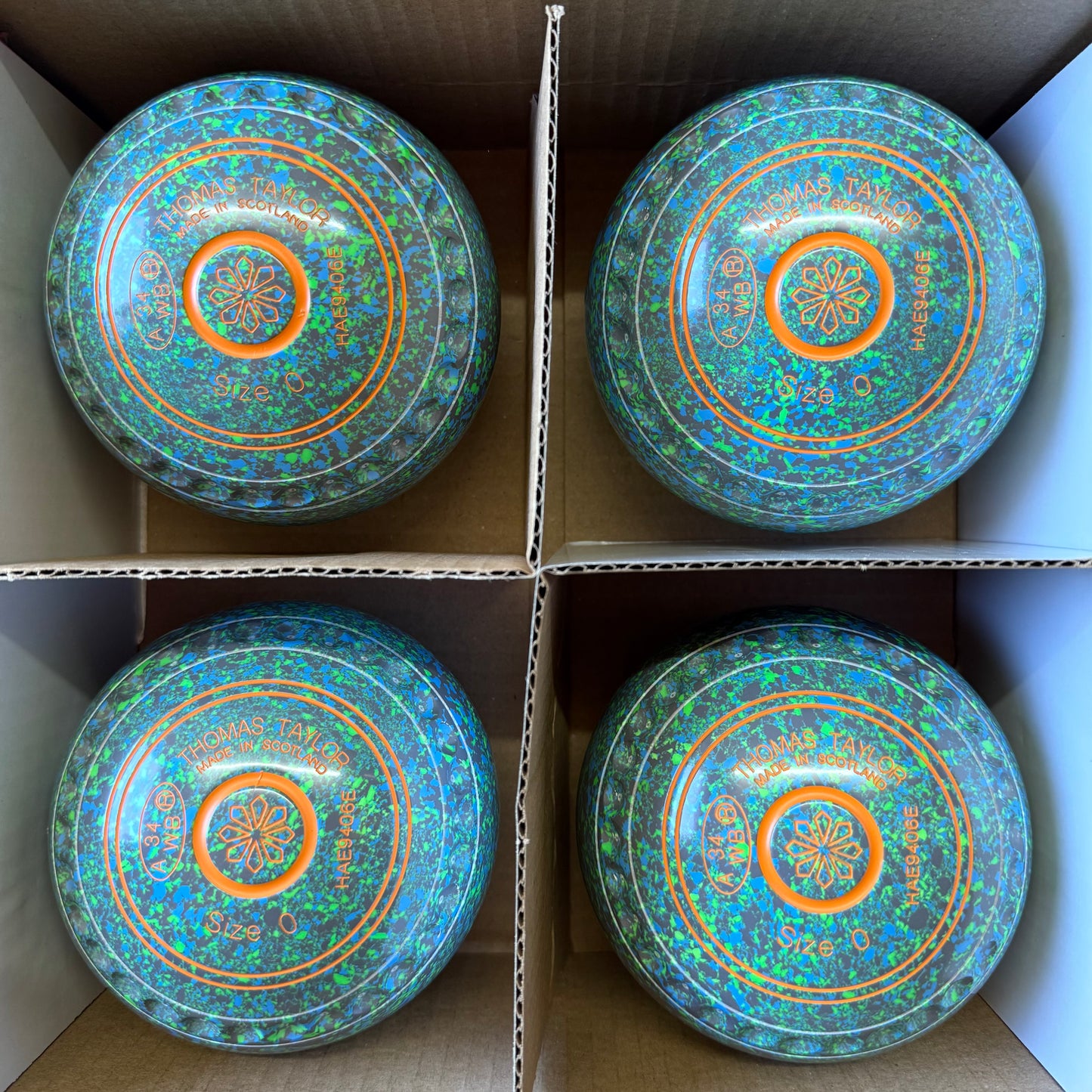 Taylor Ace - Size 0 - Iced Lime (Orange Rings) - WB34 Stamp