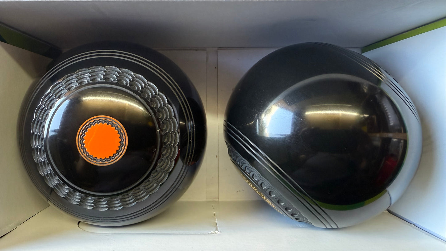 Drakes Pride Deluxe - 2lb 8oz - Black (Orange Mounts) - 2 Full Bias