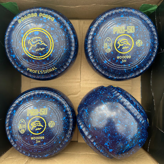 UB2505 Drakes Pride PRO-50 - Dark Blue/Blue - Size 3 Heavy - WB32 Stamp