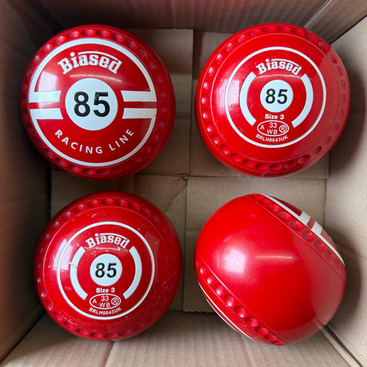 UB2609 Biased Racing Line - Red - Size 3 Heavy - WB33 Stamp