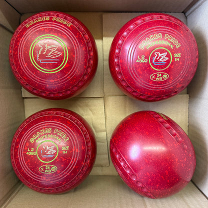 UB2626 Drakes Pride Professional - Maroon/Red - Size 1 Heavy - WB24 Stamp