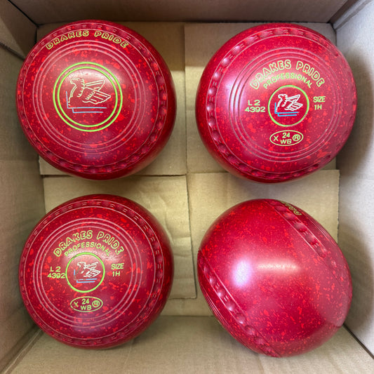 UB2626 Drakes Pride Professional - Maroon/Red - Size 1 Heavy - WB24 Stamp