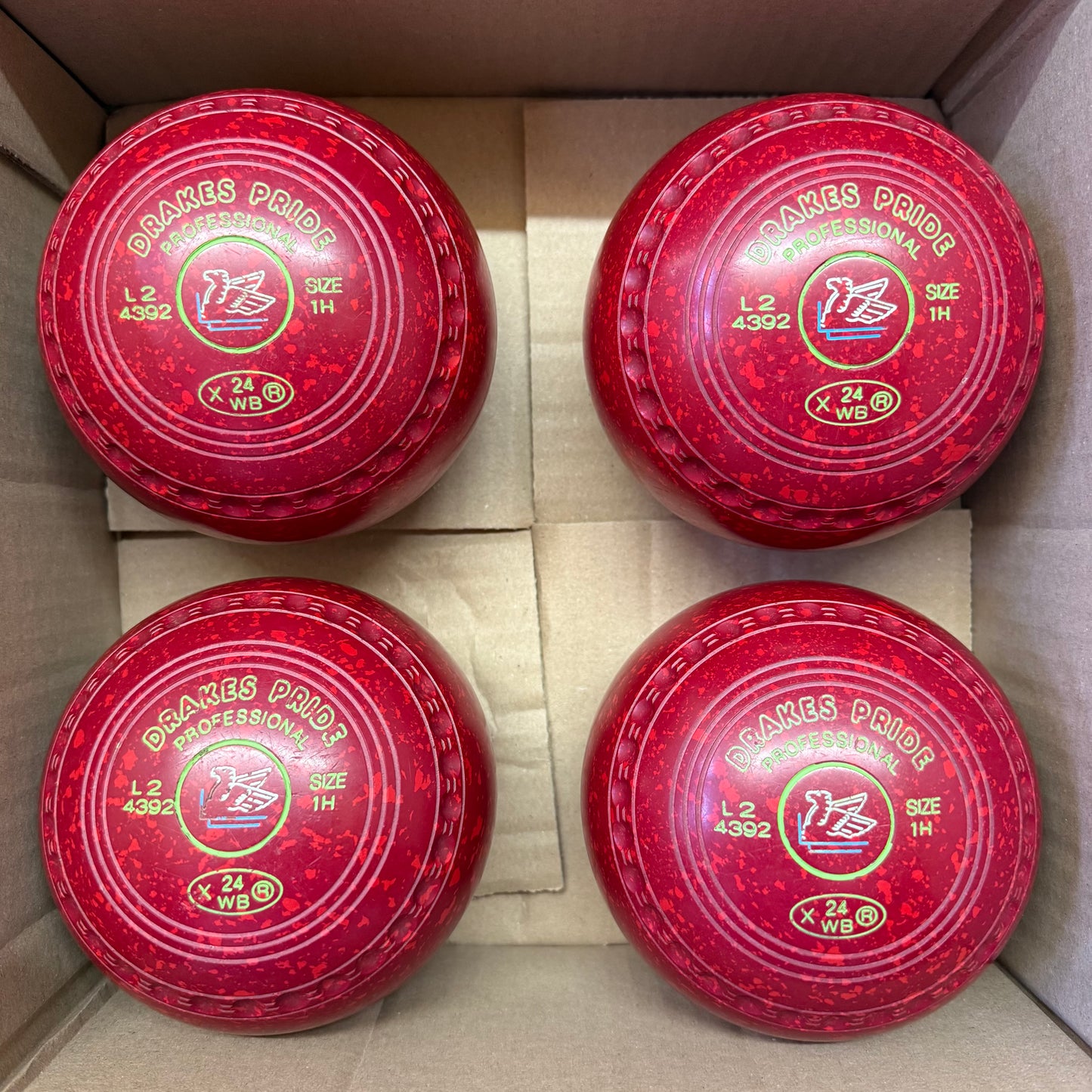UB2626 Drakes Pride Professional - Maroon/Red - Size 1 Heavy - WB24 Stamp