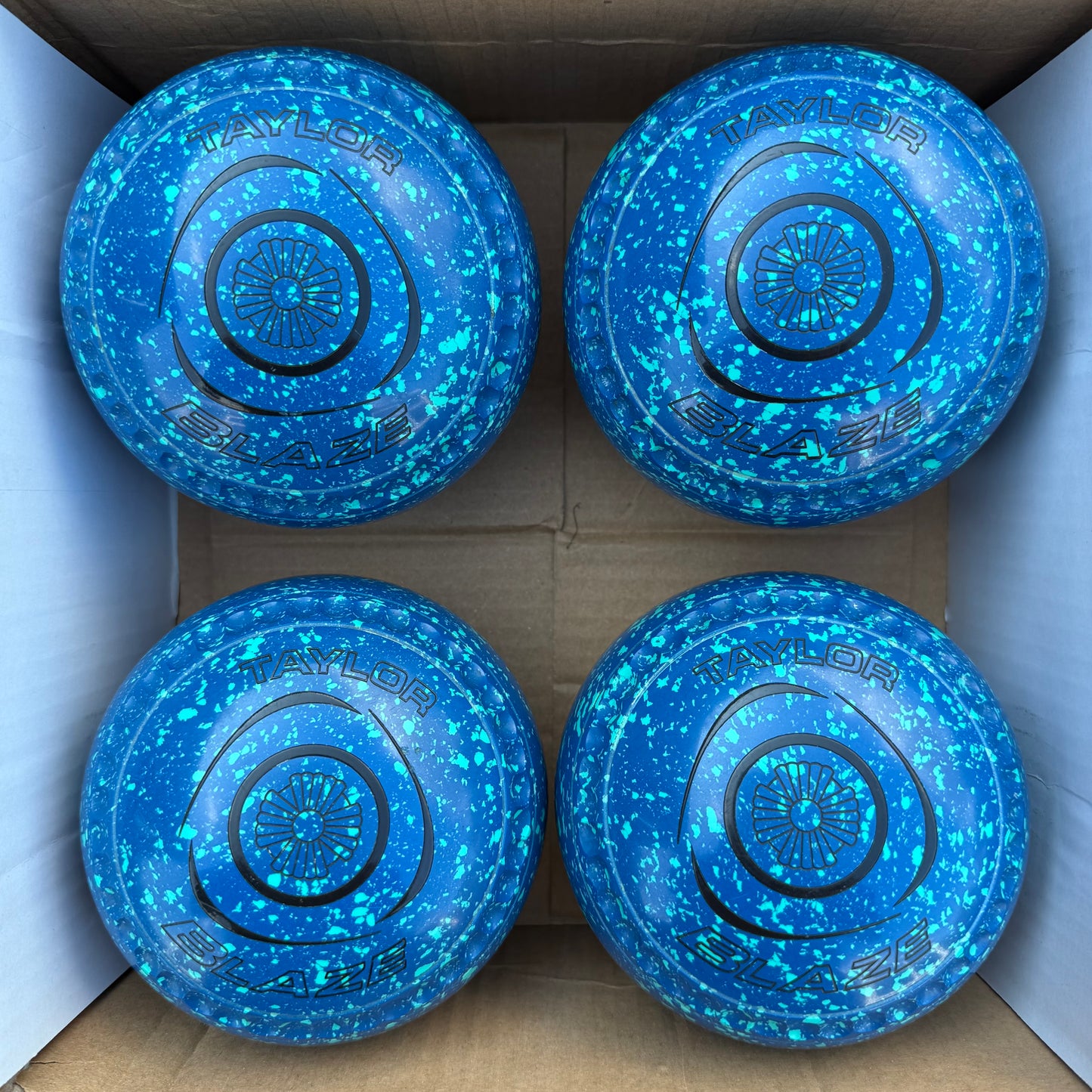 UB2631 Taylor Blaze - Blue/Mint - Size 2 Heavy - WB33 Stamp