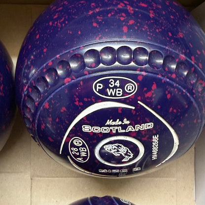 UB2639 Taylor Blaze - Dark Blue/Magenta - Size 3 Heavy - WB34 Stamp (Retest)