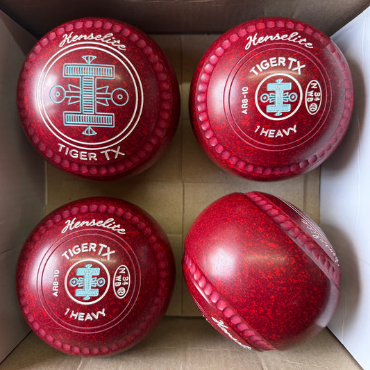 UB2647 Henselite Tiger TX - Ruby Rich - Size 1 Heavy (Mega Grip) - WB34 Stamp