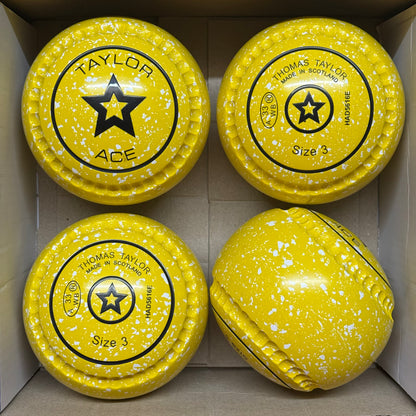 UB2665 Taylor Ace with Xtreme Grip - Lemon Sherbet - Size 3 Heavy - WB33 Stamp