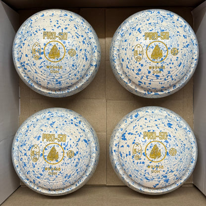 UB2667 Drakes Pride PRO-50 - White/Blue - Size 00 Heavy - WB33 Stamp