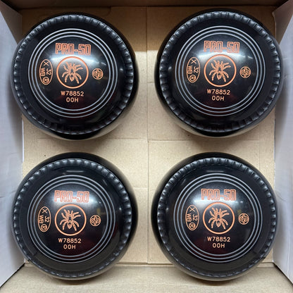 UB2668 Drakes Pride PRO-50 - Black - Size 00 Heavy - WB32 Stamp