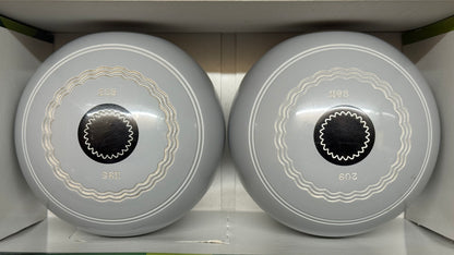 UB2718 Unbranded Crown Green Bowls - Grey - 2lb 9oz Standard