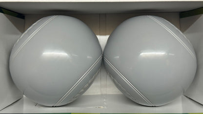 UB2718 Unbranded Crown Green Bowls - Grey - 2lb 9oz Standard