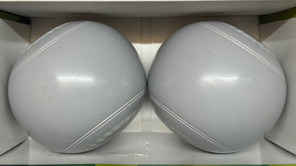 UB2718 Unbranded Crown Green Bowls - Grey - 2lb 9oz Standard