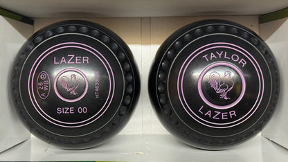UB2741 Taylor Lazer (PAIR) - Black - Size 00 Heavy - WB26 Stamp