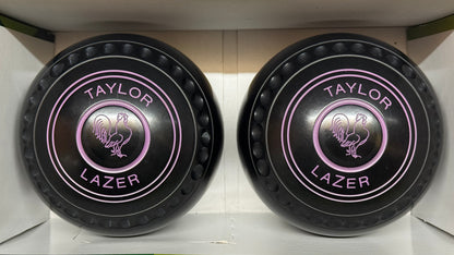 UB2741 Taylor Lazer (PAIR) - Black - Size 00 Heavy - WB26 Stamp
