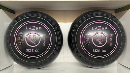 UB2741 Taylor Lazer (PAIR) - Black - Size 00 Heavy - WB26 Stamp