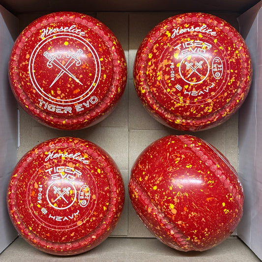 UB2796 Henselite Tiger Evo - Inferno - Size 2 Heavy (Mega Grip) - WB32 Stamp