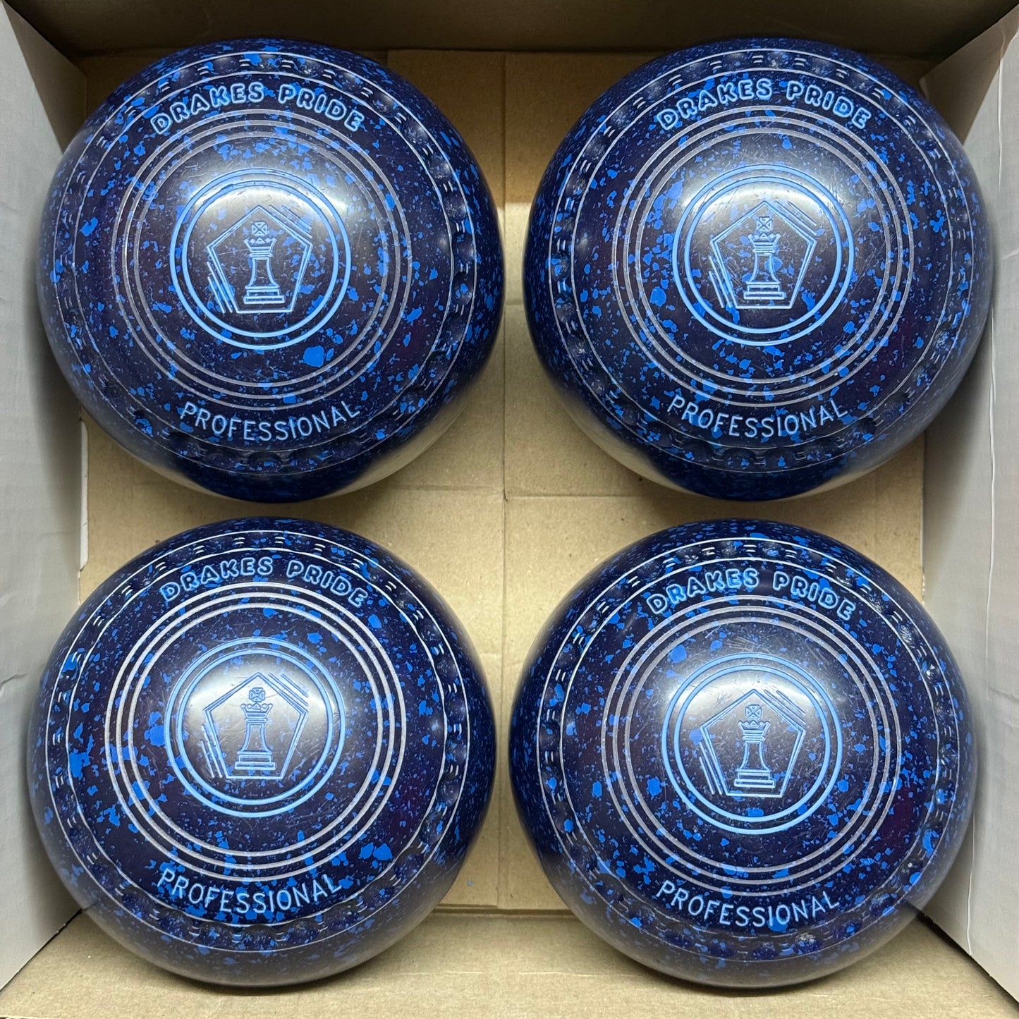 UB2800 Drakes Pride Professional - Dark Blue/Blue - Size 4 Heavy - WB32 Stamp