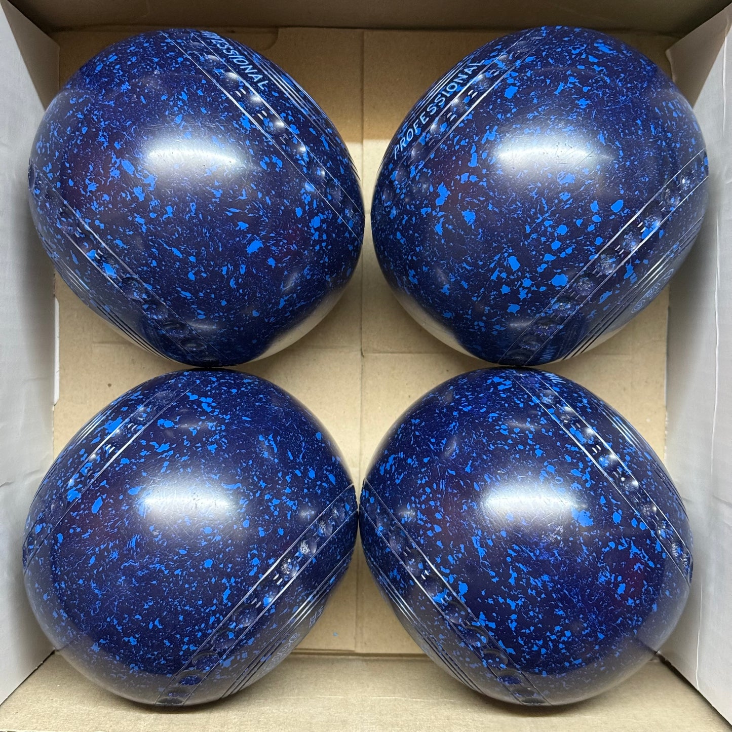 UB2800 Drakes Pride Professional - Dark Blue/Blue - Size 4 Heavy - WB32 Stamp