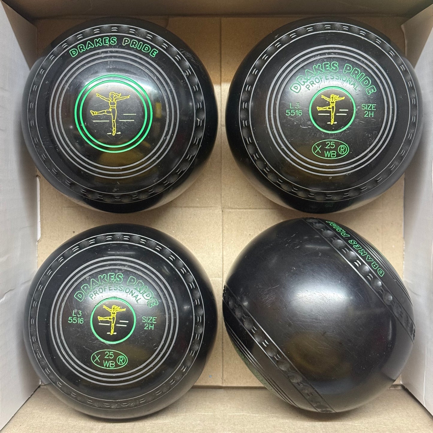 UB2835 Drakes Pride Professional - Black - Size 2 Heavy - WB25 Stamp