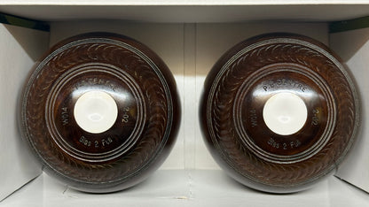 UB2840 Lignum Crown Green Bowls - 2lb 2oz - made by Pershore Bowls Centre