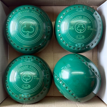 UB2841 Drakes Pride Professional - Green - Size 4.5 Heavy - WB35(Retested) Stamp