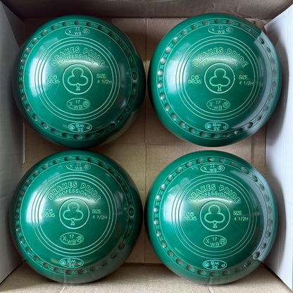 UB2841 Drakes Pride Professional - Green - Size 4.5 Heavy - WB35(Retested) Stamp